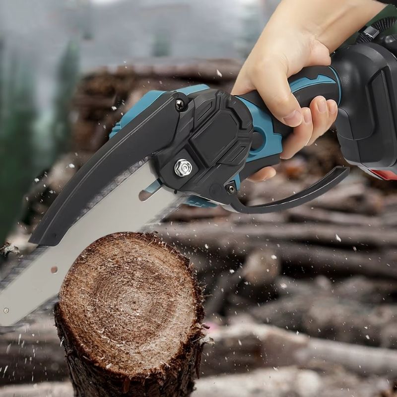 KIT MOTOSIERRA MAKITA PORTÁTIL + 2 BATERÍAS ADICIONALES + CAJA DE HERRAMIENTAS CON 108 PIEZAS PROMOCION CIERRE DE TIENDA - ENVÍO GRATIS