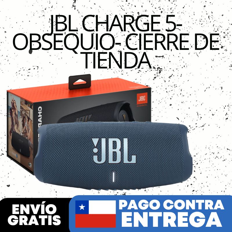 JBL CHARGE 5 | ¡ÚLTIMAS UNIDADES - SOLO QUEDAN 6! 🚨 CIERRE DE LA TIENDA - CONTRA ENTREGA Y ENVÍO GRATIS. ¡NO TE LO PIERDAS!