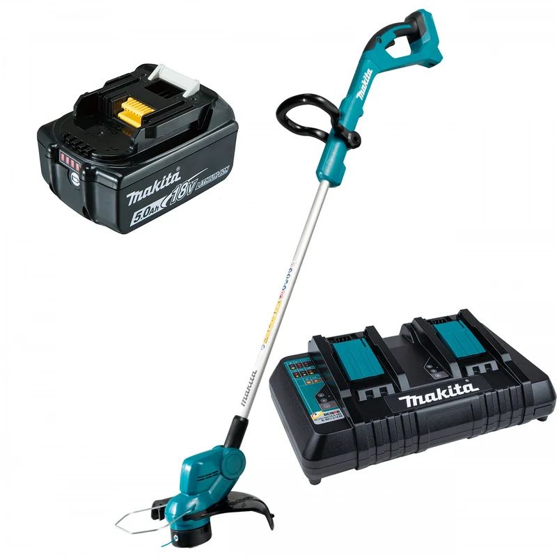 KIT MAKITA PODADORA CESPED + MINI MOTOSIERRA + 2 BATERIAS - CIERRE DE LA TIENDA - ENVÍO GRATIS