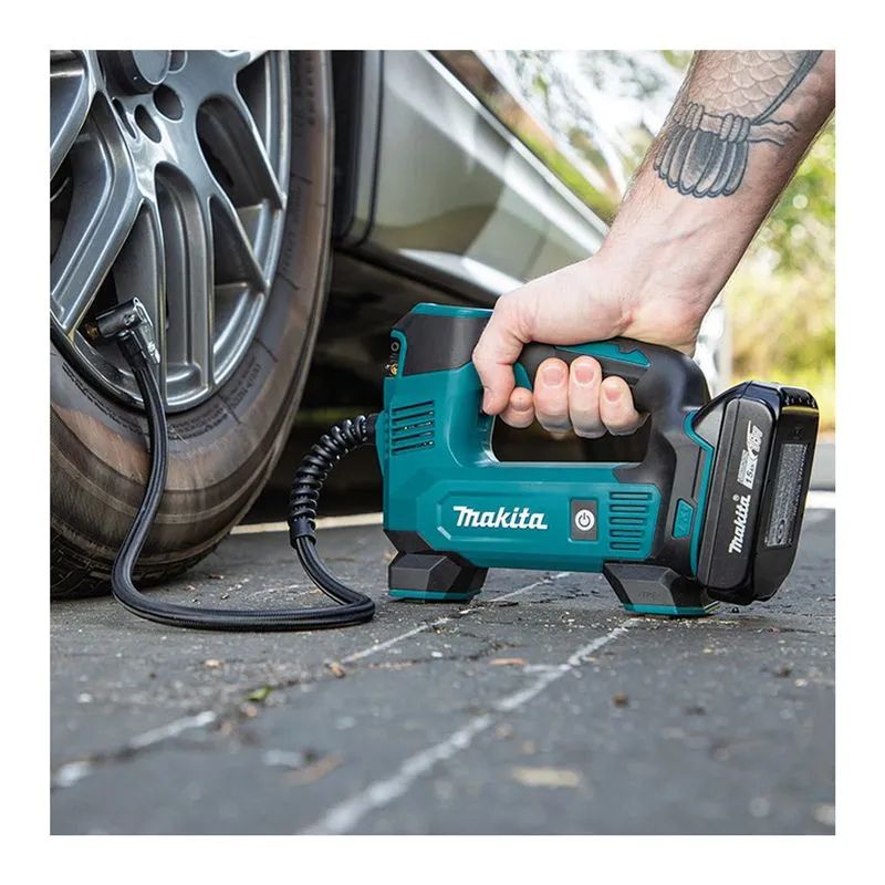 COMPRESOR DE AIRE PORTÁTIL MAKITA + 2 BATERÍAS ADICIONALES PROMOCIÓN CIERRE DE TIENDA - ENVÍO GRATIS